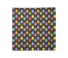 Colorful Cartoon Dogs Bandana