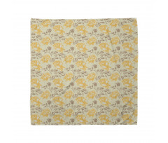 Love Flower Theme Bandana