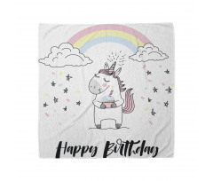 Doğum Günü Bandana Happy Birthday Yazılı Kutlama Yapan At