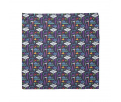 Exotic Aquatic Cartoon Bandana