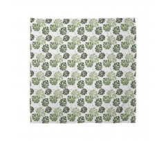 Tropical Jungle Leaves Bandana