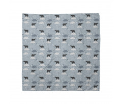 Polar Bear Stars Bandana