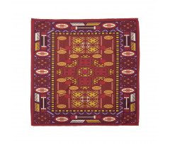 Shapes in Warm Colors Bandana