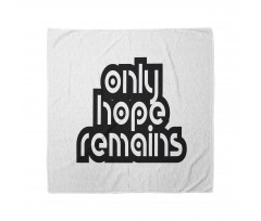 Motivational Retro Typography Bandana