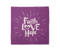 Hope Themed Message Design Bandana