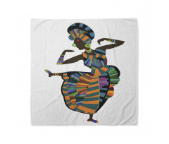 Dancing Zulu Girl Bandana