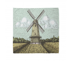 Windmill and Farmland Bandana