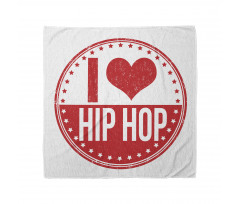 I Love Hip Hop Phrase Bandana
