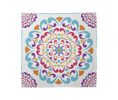 Mandala Bandana Rengarenk İlham Verici Sanatsal Folk Motif