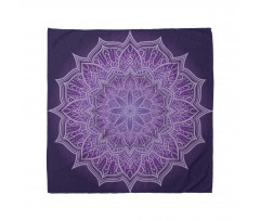 Mandala Bandana Otantik Mistik Tarzda Çizilmiş Şekil Model