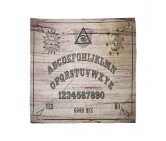 Ouija Tahtası Bandana Harfler Sayılar Ruh Çağırma