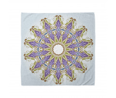 Mandala Bandana Oryantal Şekillerden Etnik Figür Görseli