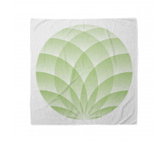 Lotus Flowers Asian Bandana