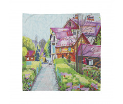 Rural Old Village Houses Bandana