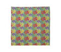 Hawaiian Rainforest Leaves Bandana