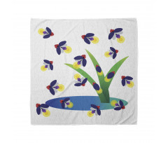 Bugs Flying Around Water Bandana