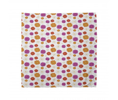 Vibrant Color Blossoms Bandana