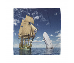 Pirate Ship and Mammal Fish Bandana