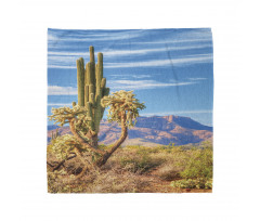 Landscape and Prickle Plant Bandana