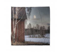 House Trees Winter Season Bandana