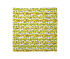 Dotted Fresh Citrus Fruits Bandana