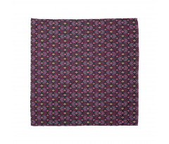 Etnik Motif Bandana Tribal Sanatsal Kilim Desenli Rengarenk