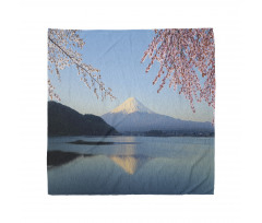 Japan Mountain and Sakura Bandana