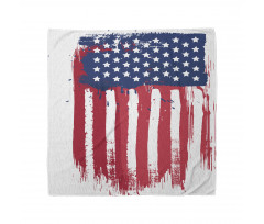 Vertical Hand-drawn Flag Bandana