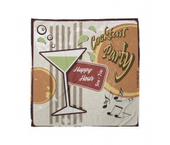 Retro Happy Hour Bandana