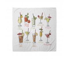 Famous Cocktails Bandana