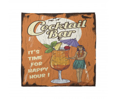 Hula Girl Cocktail Bandana