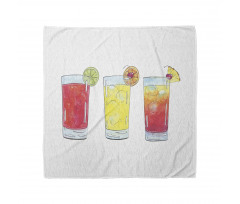 Watercolor Cocktails Bandana