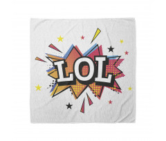 Speech Bubble Colorful Stars Bandana