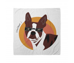 Cool Dog with Sunglasses Bandana