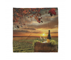 Tuscany Land Rural Field View Bandana