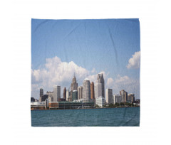 Downtown Detroit Skyline Bandana