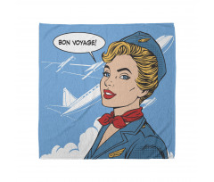 Bon Voyage Stewardess Retro Bandana