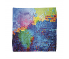 Vibrant Graffiti Spray Bandana