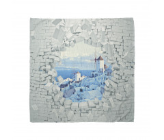 Breaking Wall Santorini Bandana