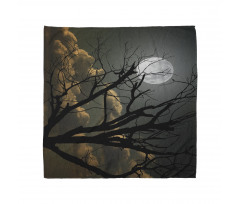 Bare Branches and Full Moon Bandana