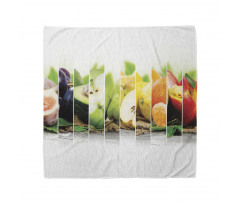 Colorful Juicy Fresh Fruits Bandana