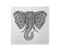 Graceful Elephant Design Bandana