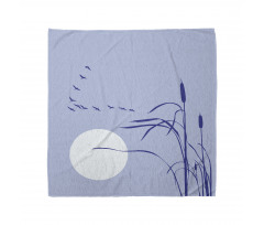 Abstract Team of Geese Moon Bandana