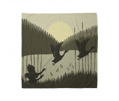 Birdies Wedge Wild Bulrushes Bandana