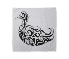 Calligraphic Duck Bandana