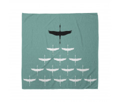 Muster of Birds Silhouettes Bandana