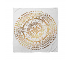 Circular Floral Art Therapy Bandana