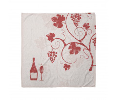 Winery and Fruits on Tree Bandana