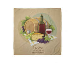 Wine Natural Product Picnic Bandana