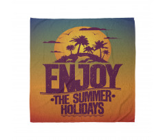 Tropical Island Enjoy Summer Bandana